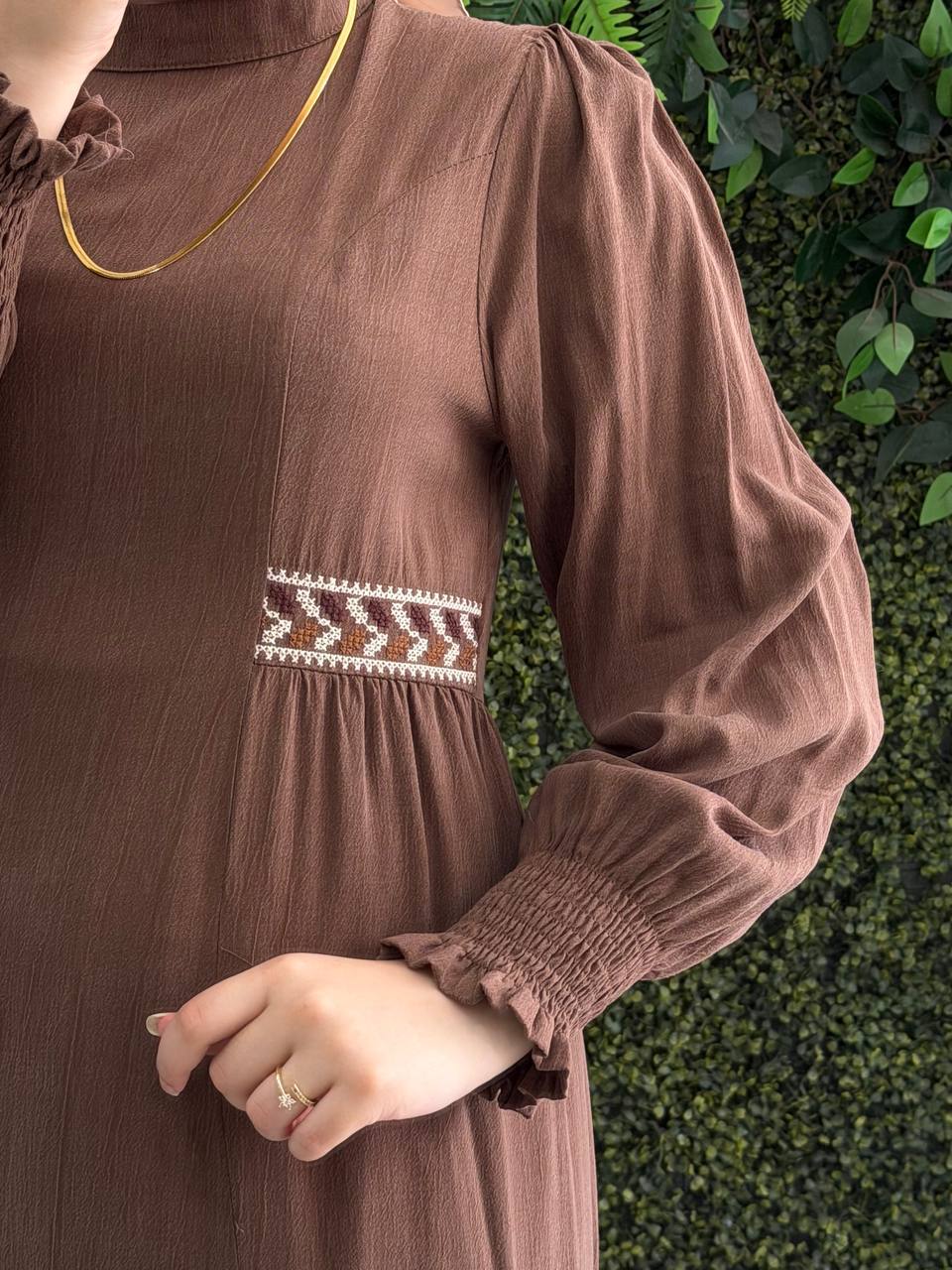 Desenlı Copra Elbise 9231