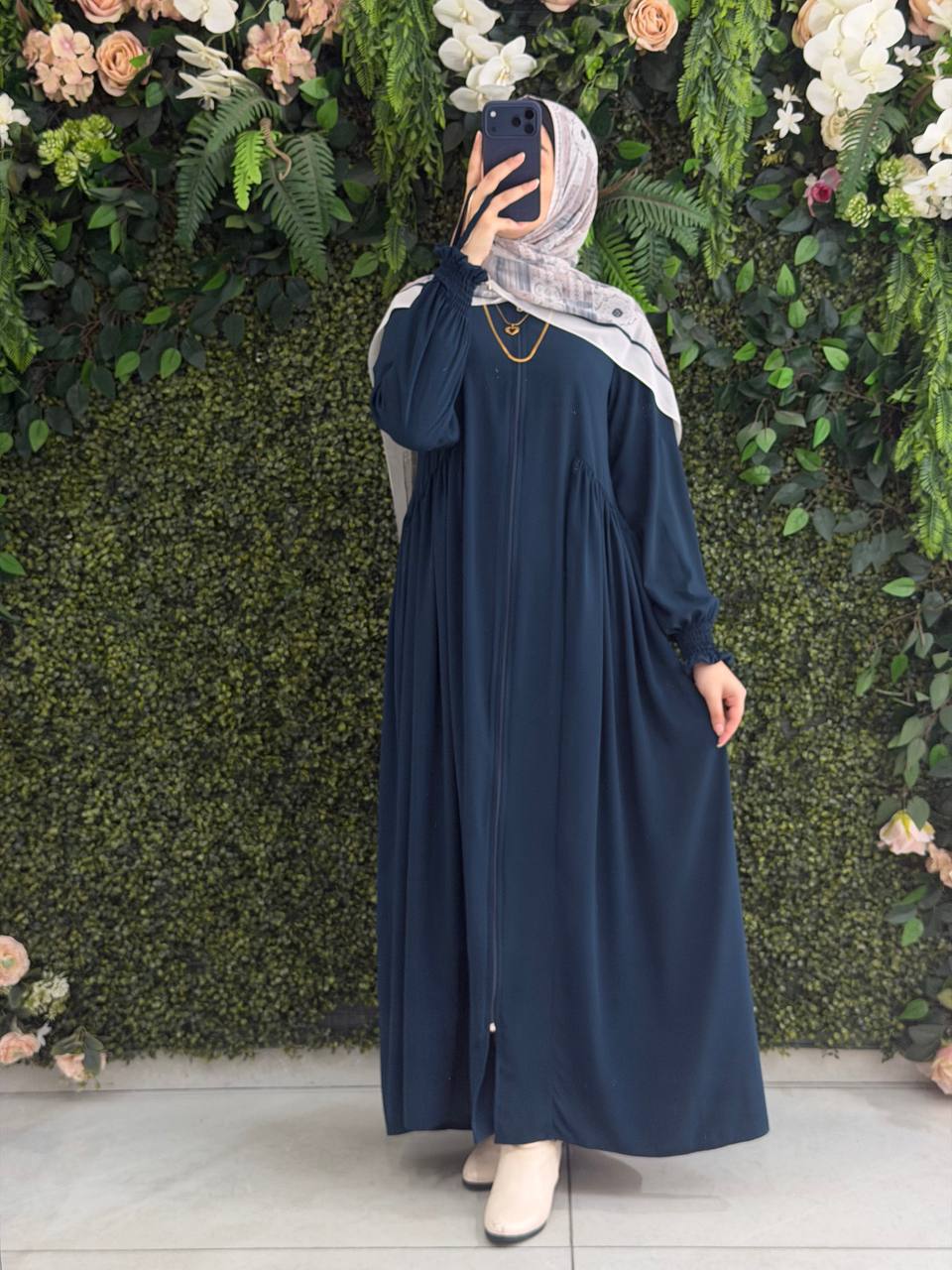 Medine İpek Elbise 9185