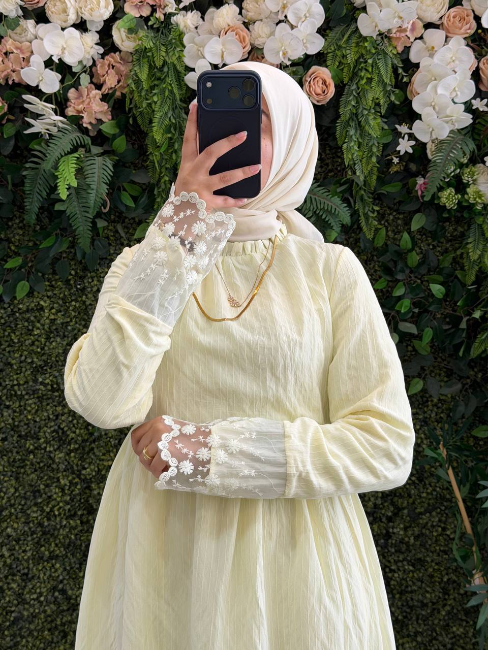 Keten Yazlık Elbise 9255