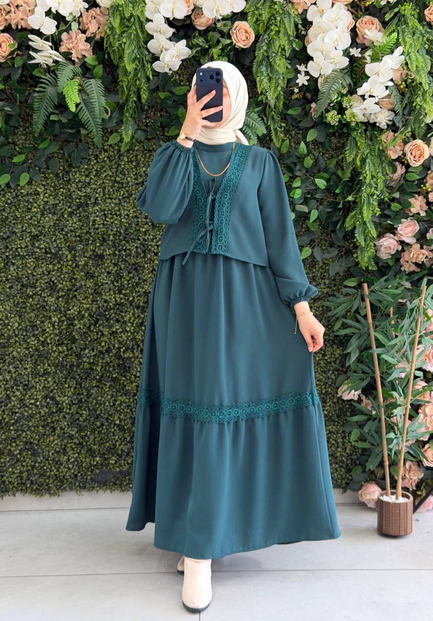 Linda Krep Elbise 9250