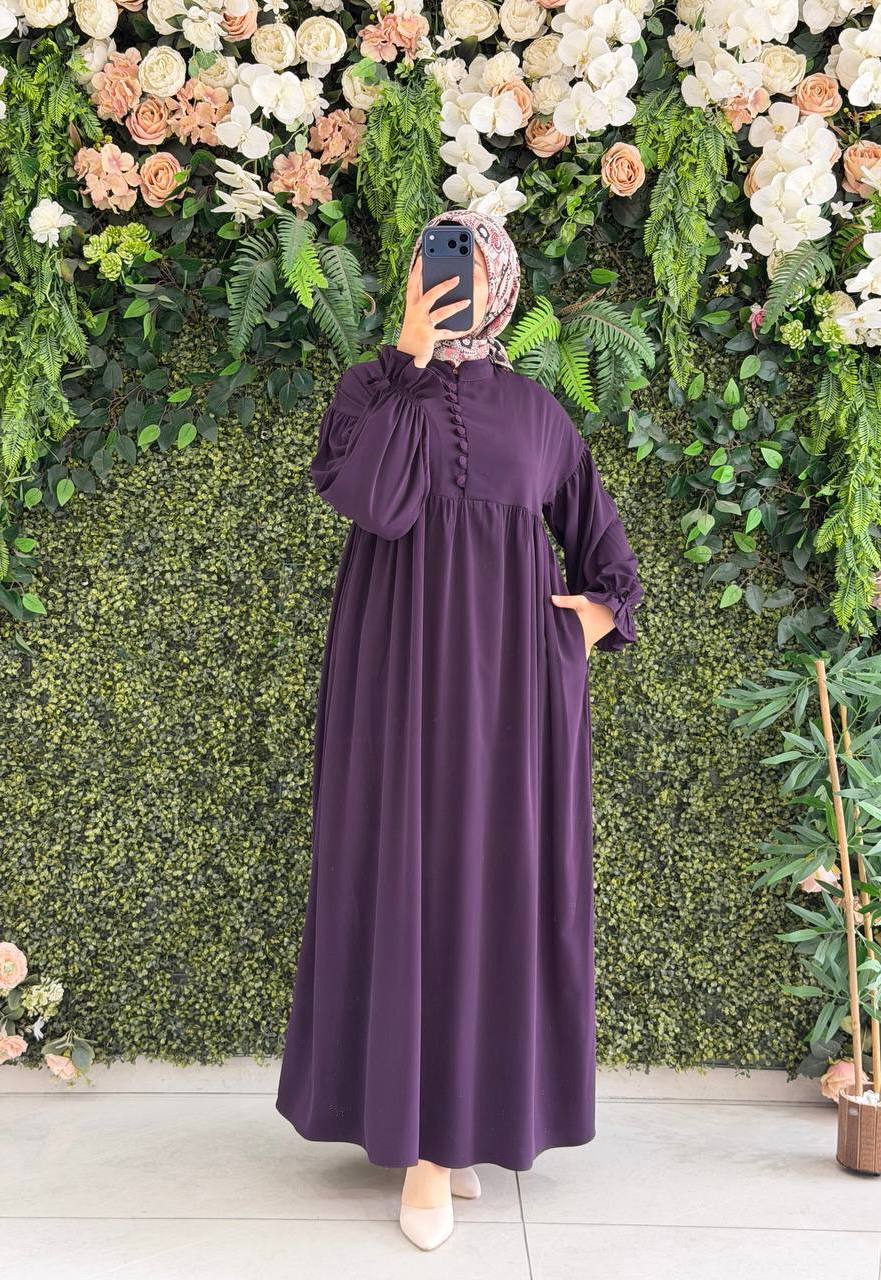 Medine İpek Elbise 9249