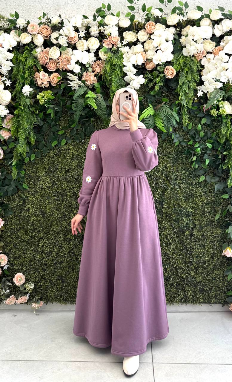 Çiçekli elbise 8067
