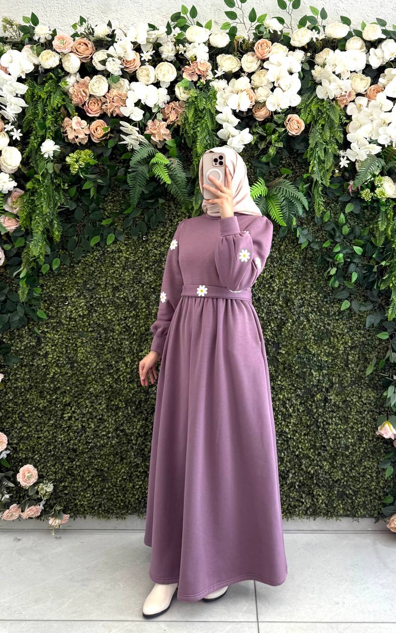 Çiçekli elbise 8067
