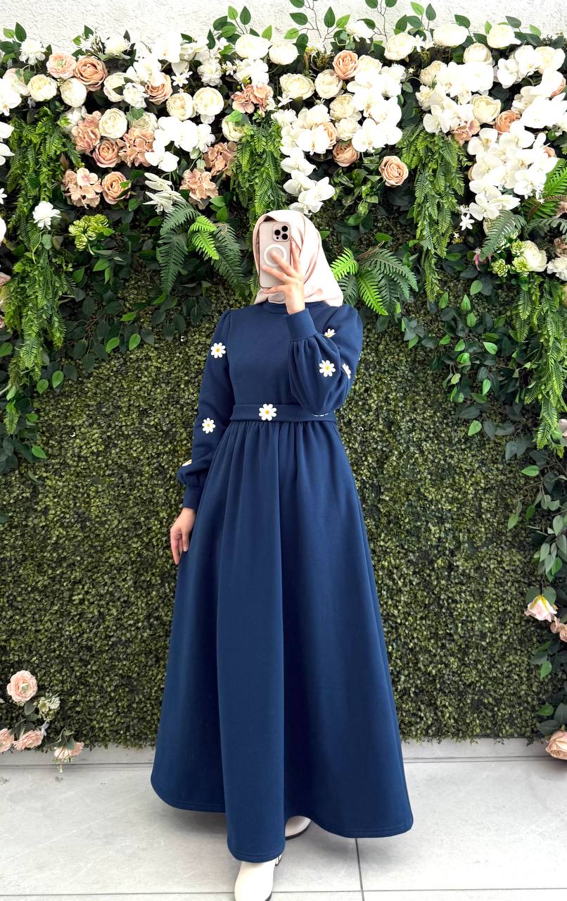 Çiçekli elbise 8067